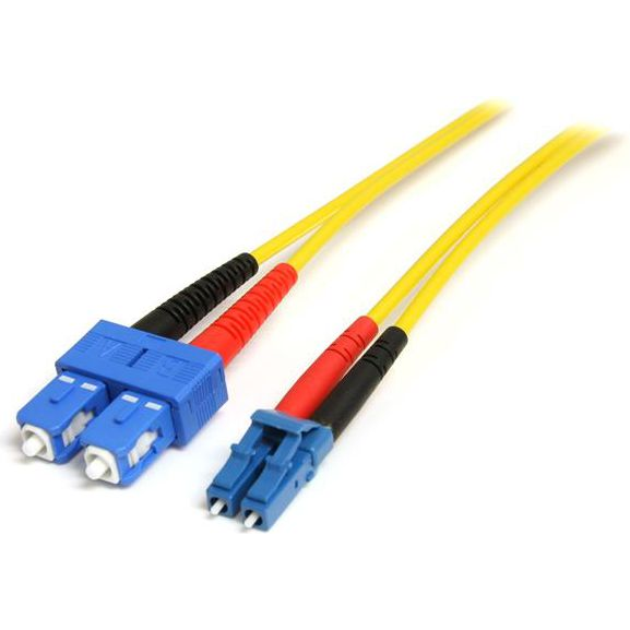 StarTech.com SMFIBLCSC10 InfiniBand en Glasvezelkabel Geel