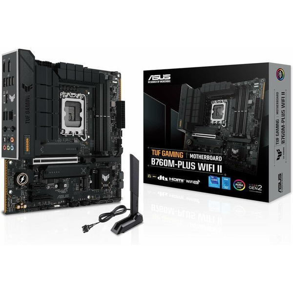 ASUS TUF GAMING B760M-PLUS WIFI II Intel B760 LGA 1700 Micro ATX
