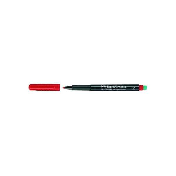 FABER-CASTELL Marker Multimark permanent M rot