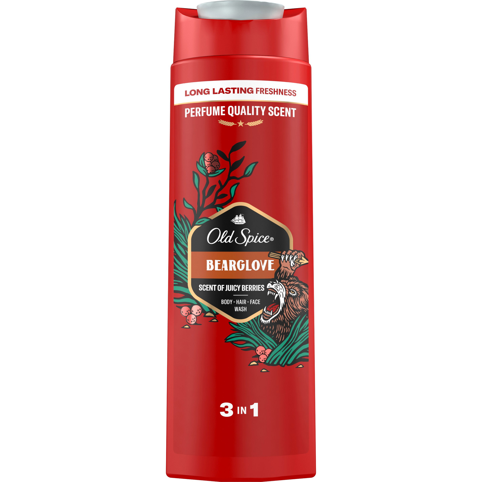 Old spice Bearglove Tusfürdő és sampon 3in1 400ml (8001090533869)