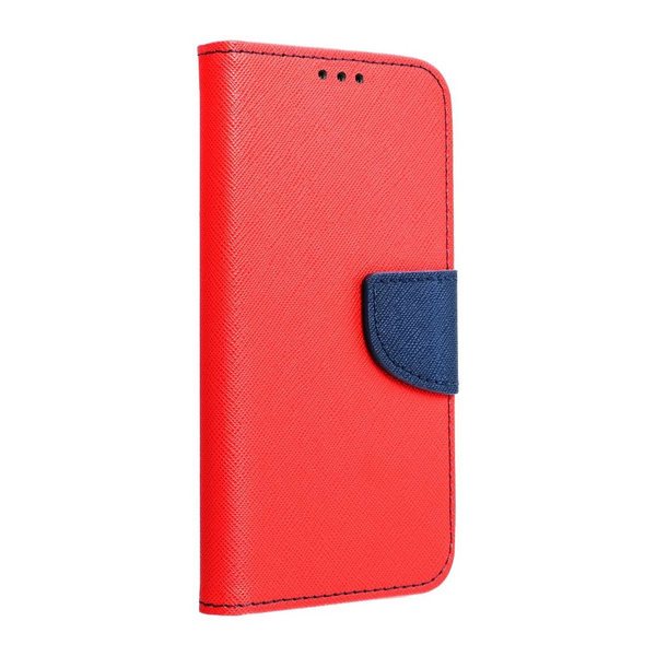 FANCY könyvtok Samsung Galaxy A57 készülékhez, piros/tengerészkék