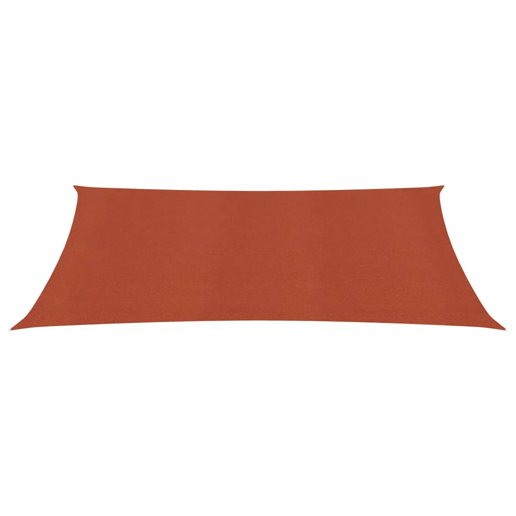 terrakotta HDPE napvitorla 160 g/m² 6 x 8 m (311360)