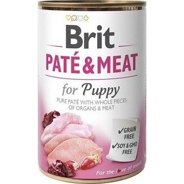 Brit Paté&Meat 400 G Puppy Chicken&Turkey104100862