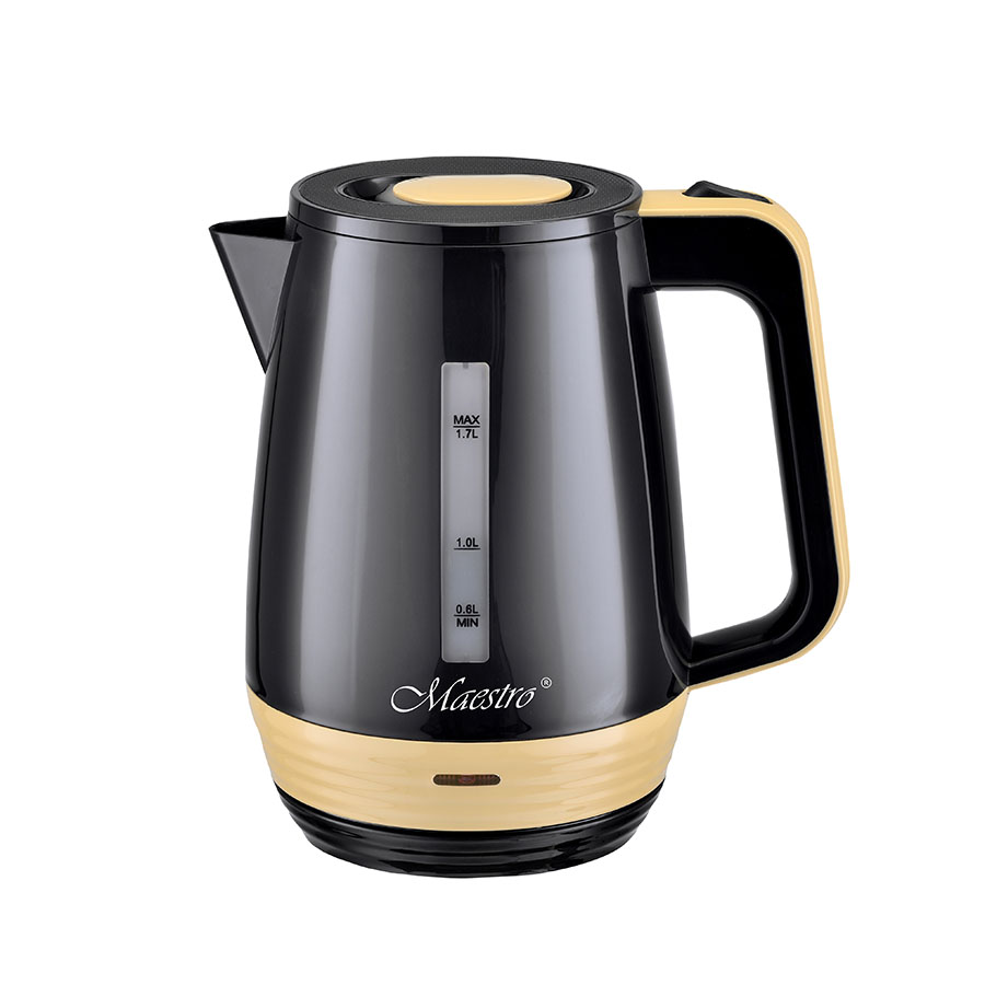 Maestro MR-033 Vízforraló 1,7L 2200W Fekete (MR-033 BLACK)