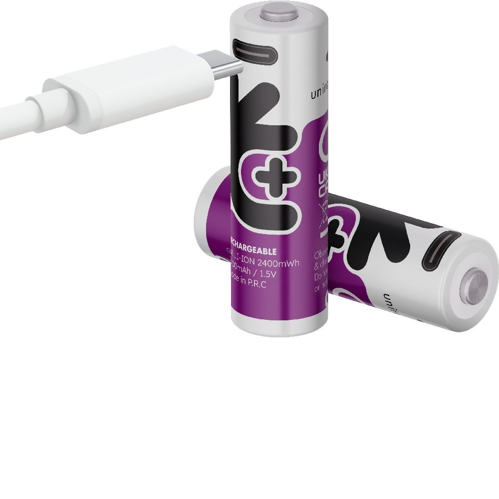 Uniross AA USB-C 1,5V li-ion akkumulátor 4db/csomag (4895122322057)