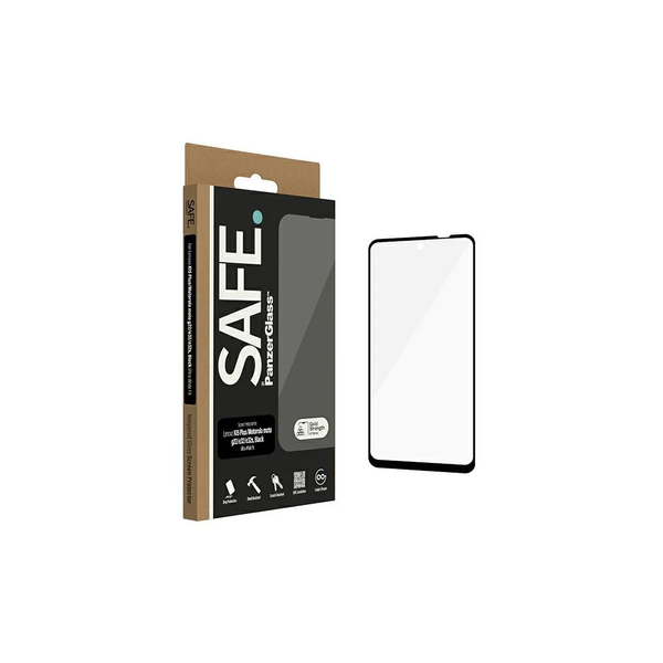 SAFE by PanzerGlass Lenovo K15 Plus készülékhez, Motorola moto g22 készülékhez, Motorola e32 készülékhez, Motorola e32s készülékhez kijelzővédő Edge-to-Edge fekete SAFE95110