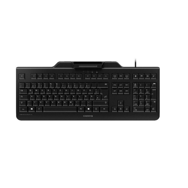 CHERRY SECURE BOARD 1.0 tastatur Kontor USB QWERTZ Tysk Sort