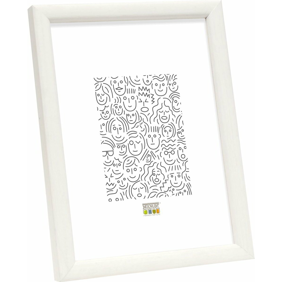 Deknudt S41JL1 31,1x43,4 Képkeret - Fehér (S41JL1_29,7X42,0)