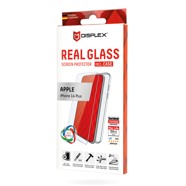 Displex 01712 scherm- & rugbeschermer voor mobiele telefoons Achterkant/schermbeschermer Apple 1 stuk(s)