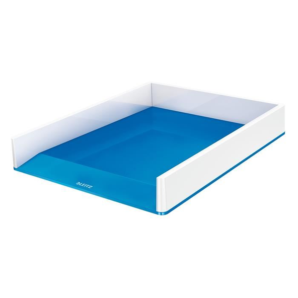 Leitz WOW Polystyren Modrá, Metalická