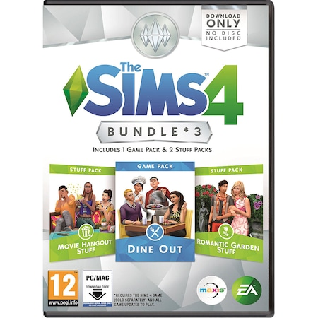 The Sims 4 Bundle - City Living, Dine Out, Bowling Night Stuff