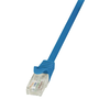 Кабел UTP Logilink-Patchcord gembird, CAT 5e, 0.50m син