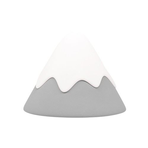 Allocacoc Muid Snow Mountain hegyalakú lámpa szürke (DH0070GY/SNMTLP) (DH0070GY/SNMTLP)