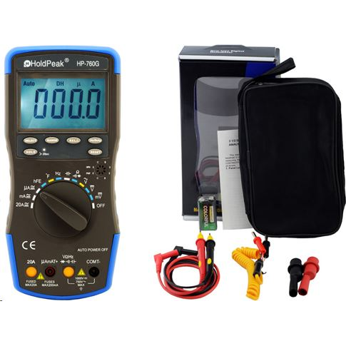 HOLDPEAK 760G Digitális multiméter (111308) (111308)