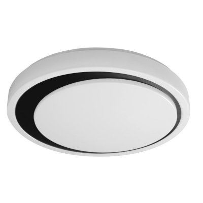 Ledvance Ceiling Moon Smart + Wifi áll.színhőm.vezérelhető mennyezeti okos lámpa 480mm fekete (4058075486386) (LEDVANCE4058075486386)