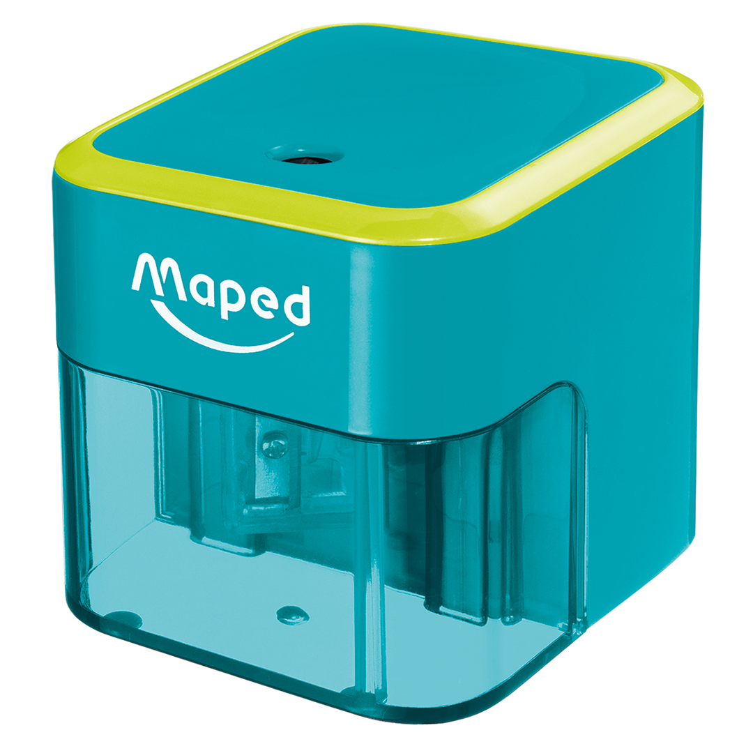 Maped Turbo Twist 2.0 Egylyukú elemes hegyező - Zöld (027330)