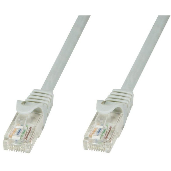 Techly ICOC U6-6U-015T cavo di rete Grigio 1,5 m Cat6 U/UTP (UTP)