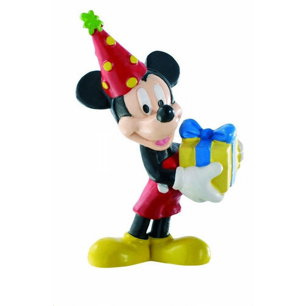 Bullyland Ünneplő Mickey egér játékfigura (15338B)