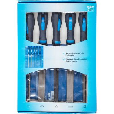 Műhelyreszelők összehajtható tokban, 533 WRU 200 200 mm PFERD 11801533 1 db (11801533)