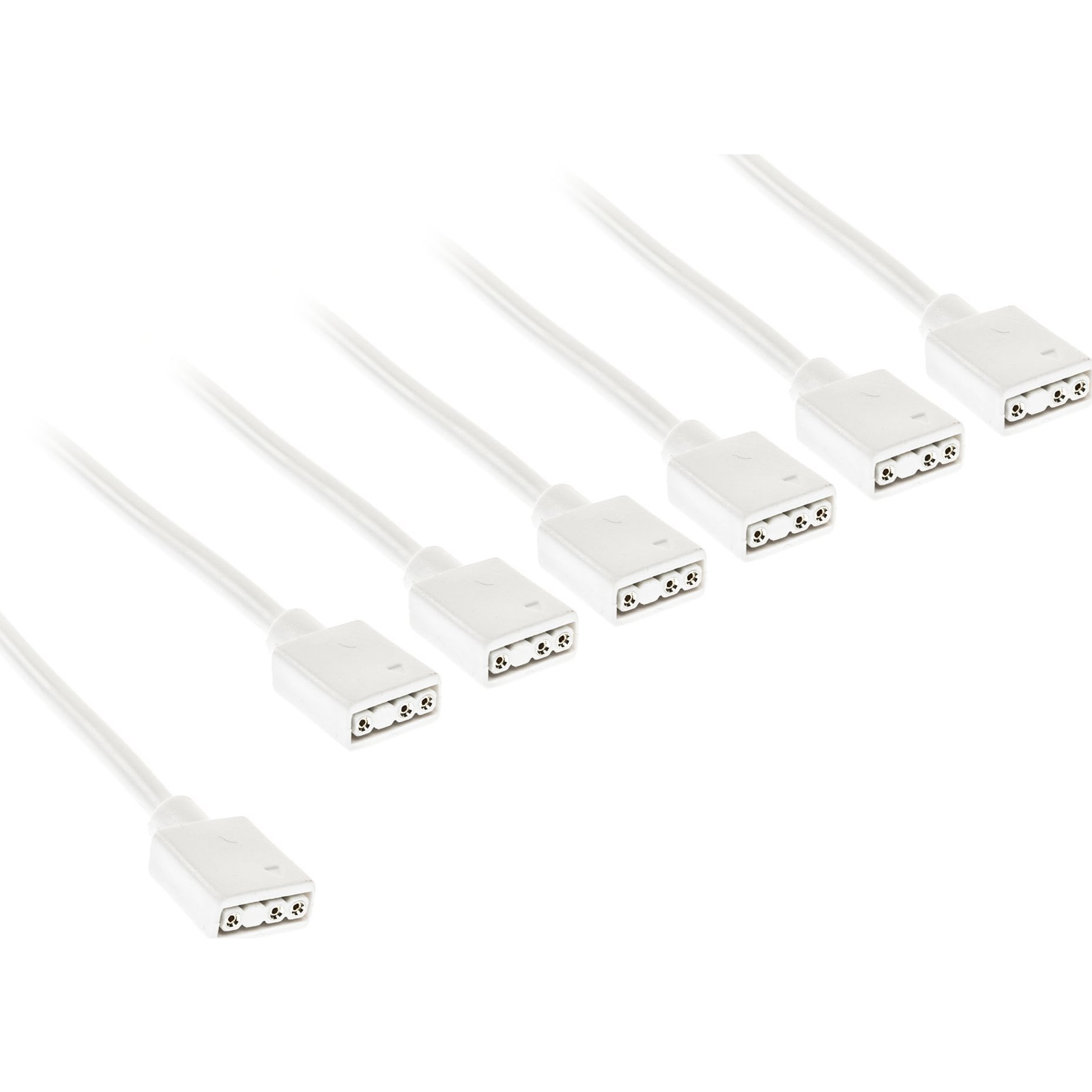 Kábel Argb 6-Os Elosztó, 30Cm, Fehér (PGW-AC-KOL-158)