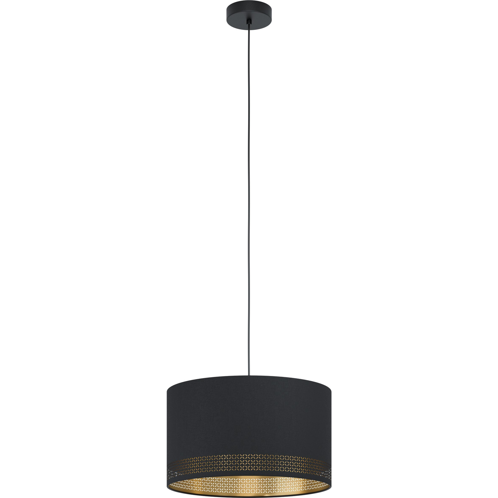 EGLO , 99273 , ESTEPERRA , függeszték , E27 , 1X40W , IP20 , fekete, arany (99273)