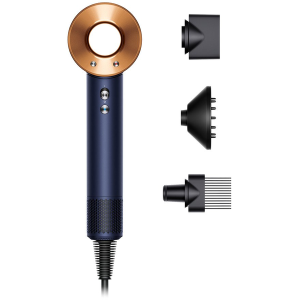 Dyson Supersonic fén na vlasy 1600 W modrý, měděný