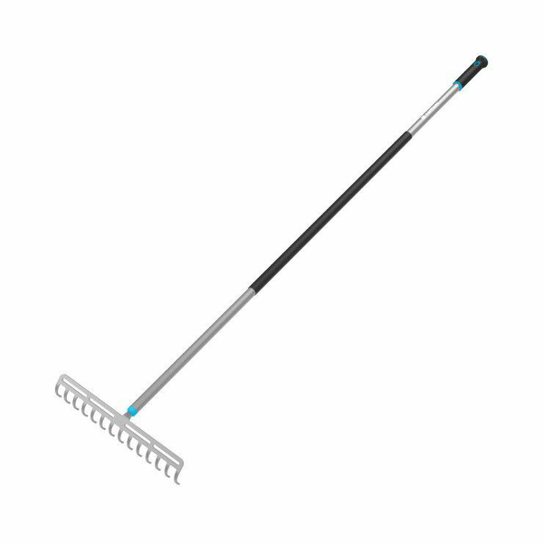 CELLFAST gereblye 14z d.37cm fém. univerzális ERGO fogantyúval 150 cm