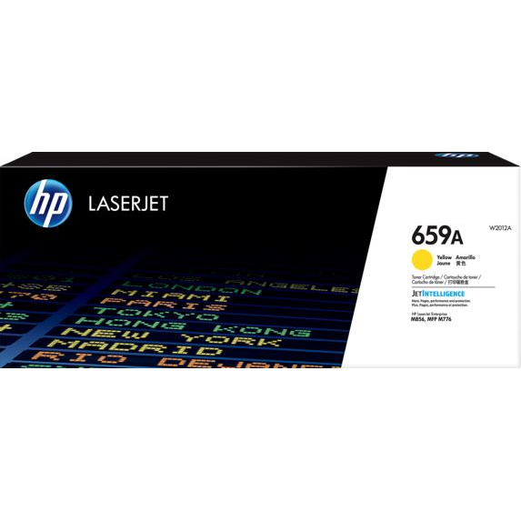 HP LaserJet 659A Yellow Original Toner Cartridge тонер касета 1 броя Оригинал Жълт