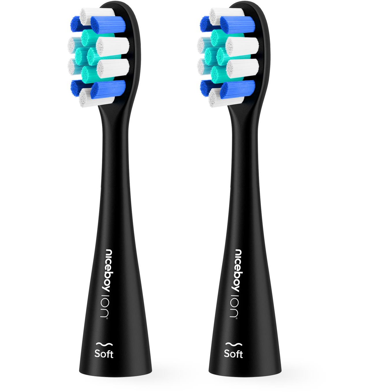 Niceboy ION Sonic Lite Soft, fekete, 2 db (sonic-lite-soft-black)