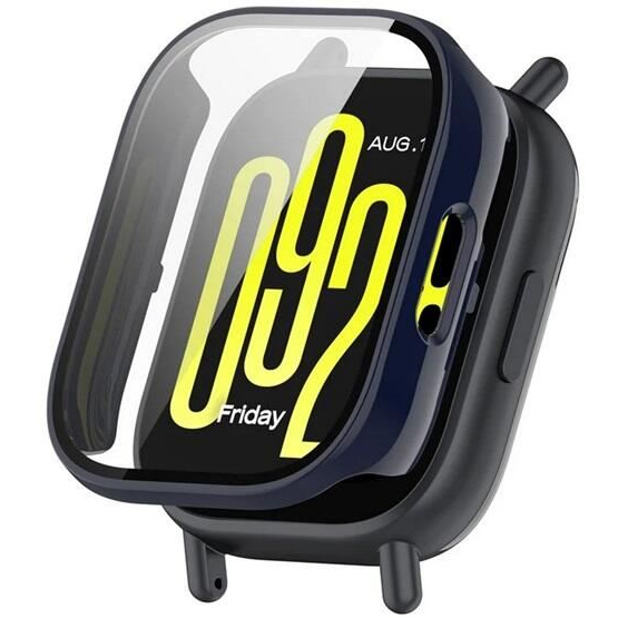 Gigapack Xiaomi Redmi Watch 5 Active műanyag sötétkék védőkeret és kijelzővédő üveg (GP-164100)