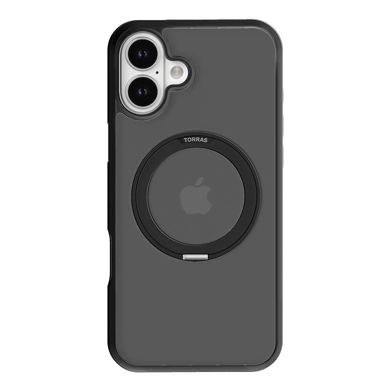 Torras Ostand Pro iPhone 16 Plus tok fekete (X00FX1907) (X00FX1907)