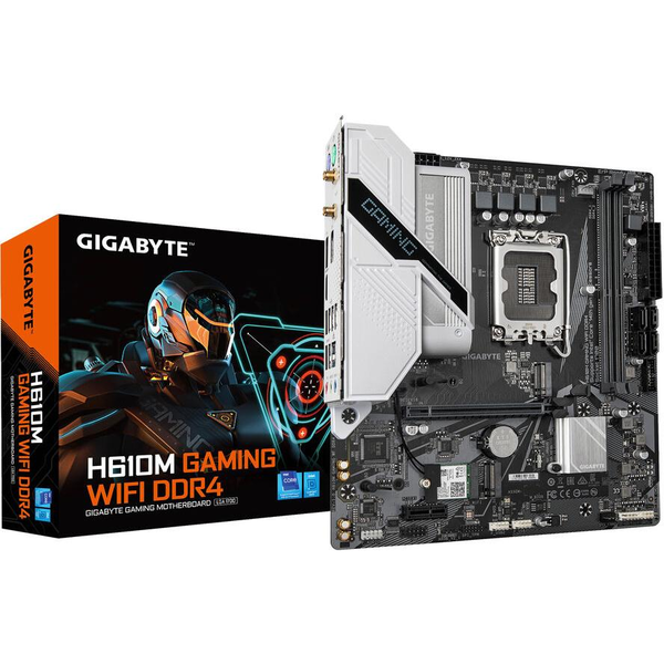 GIGABYTE H610M GAMING WF DDR4 alaplap Intel H610 Express LGA 1700 Micro ATX