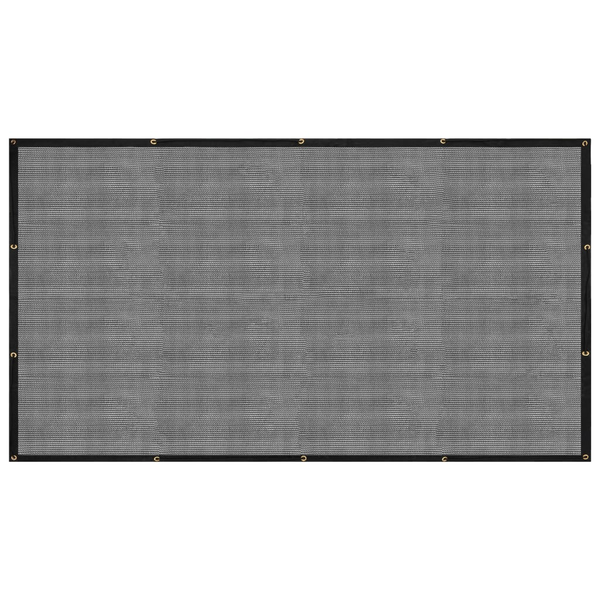 Plasă de remorcă, negru, 1,5 x 2,7 m, HDPE