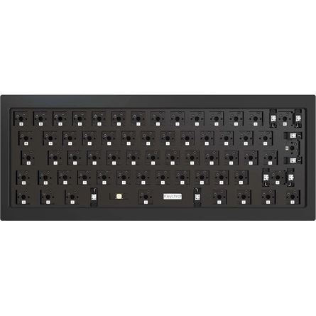 Keychron Q4 Swappable RGB Backlight Knob ISO barebone billentyűzet fekete (Q4-E1)