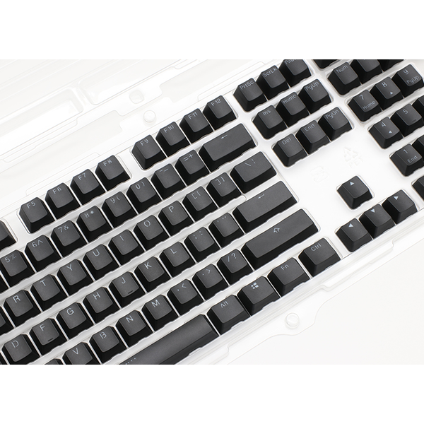 Ducky Prémium ABS Magyar Keycap szett - Fekete