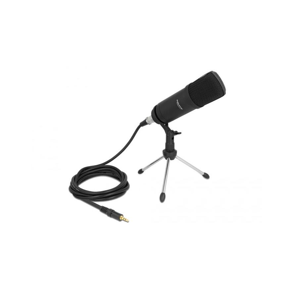 Delock Professional gaming mikrofon fekete