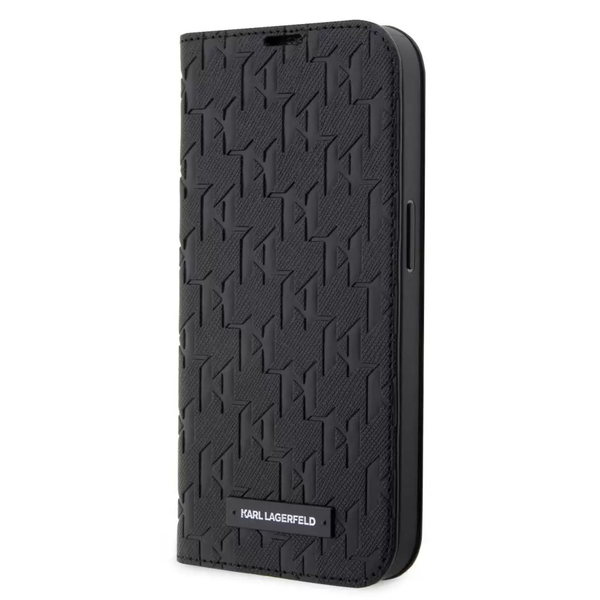 Husa Karl Lagerfeld neagra pentru dispozitivul Apple iPhone 14 Pro KLBKP14LSAKLHPK (127878)