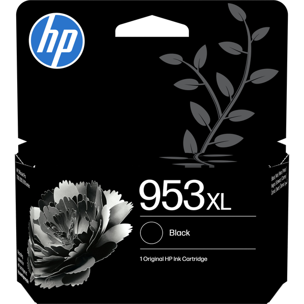 HP 953XL High Yield Black Original Ink Cartridge blækpatron 1 stk
