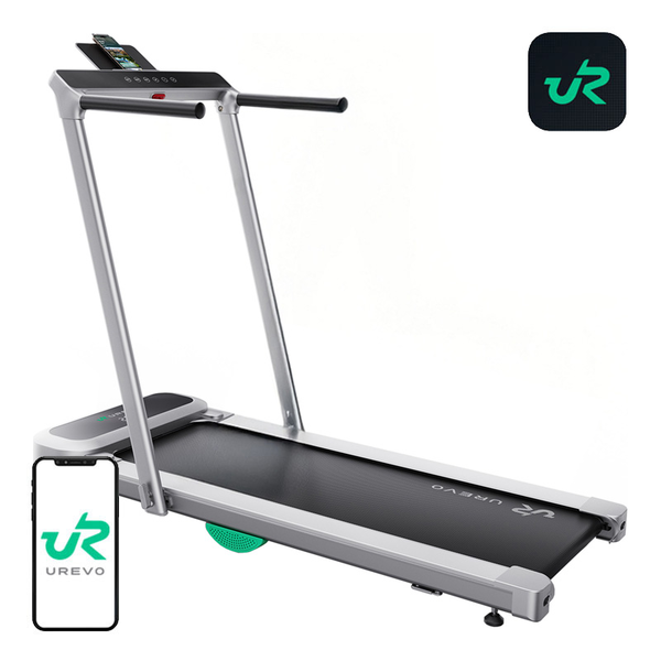 UREVO FoldiMix 5 Pro elektromos futópad Fekete