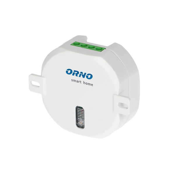 ORNO Smart Home Süllyesztett Relé, Vezeték Nélküli Vezérléssel, Rádióvevővel, 1000 W Terheléssel