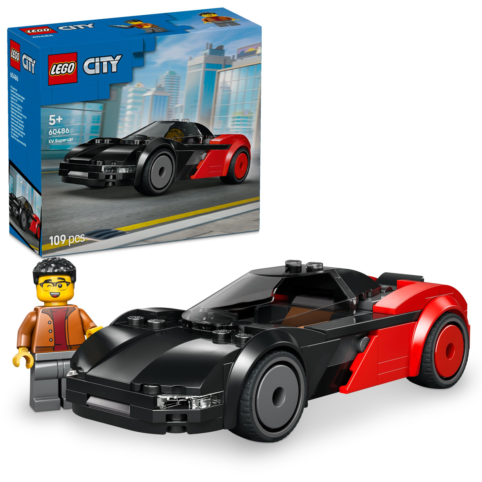 LEGO® City 60486 Elektromos szuperautó (5702018031919)