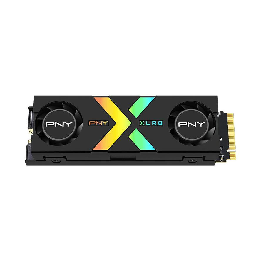 PNY XLR8 CS3150 1TB M.2 NVMe SSD RGB Hűtőbordával (M280CS3150XHS-1TB-RB)