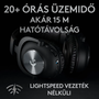 Logitech Pro X Wireless Lightspeed Bluetooth Fejhallgató Headset - Fekete
