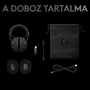 Logitech Pro X Wireless Lightspeed Bluetooth Fejhallgató Headset - Fekete