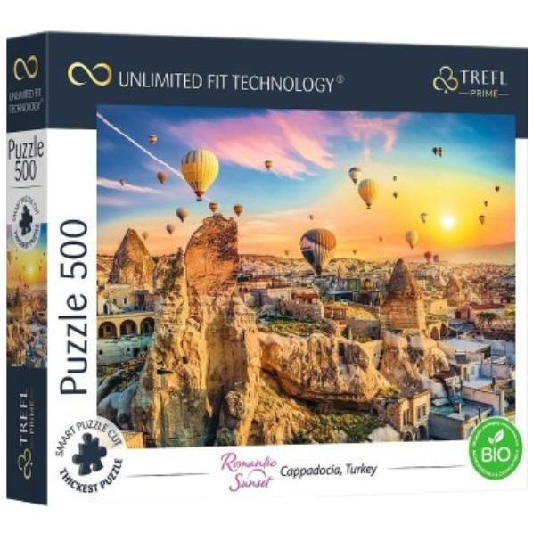 Trefl Prime Törökország, Kappadókia puzzle 500 darabos kombinálható puzzle (37458)