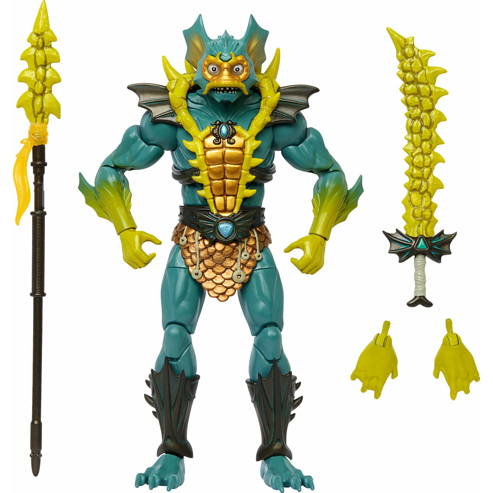 Mattel HYC59 Masters of the Universe Masterverse New Eternia Mer-Man játékfigura (HYC59)