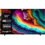 Телевизор TCL LED 98P745, 98" (248 см), Smart Google TV, 4K Ultra HD, 100 Hz, Клас G (Модел 2023)