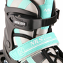 Rolki Nils Extreme NH18366A z wymienną płozą regulowane miętowe r. 31-34