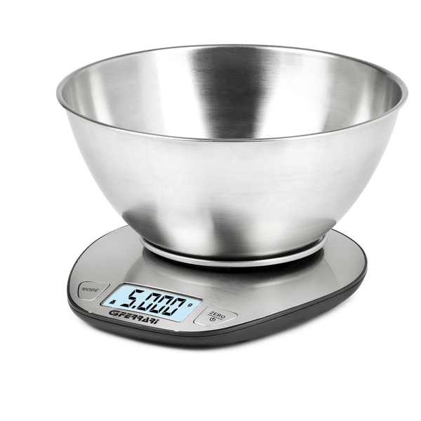 G3 Ferrari G20062 Báscula De Cocina Acero Inoxidable Encimera Alrededor Báscula Electrónica De Cocina