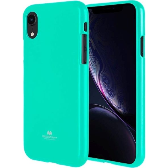 Mercury Jelly Apple iPhone 13 szilikon tok, menta (8809824784477)